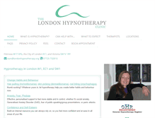 Tablet Screenshot of londonhypnotherapy.org